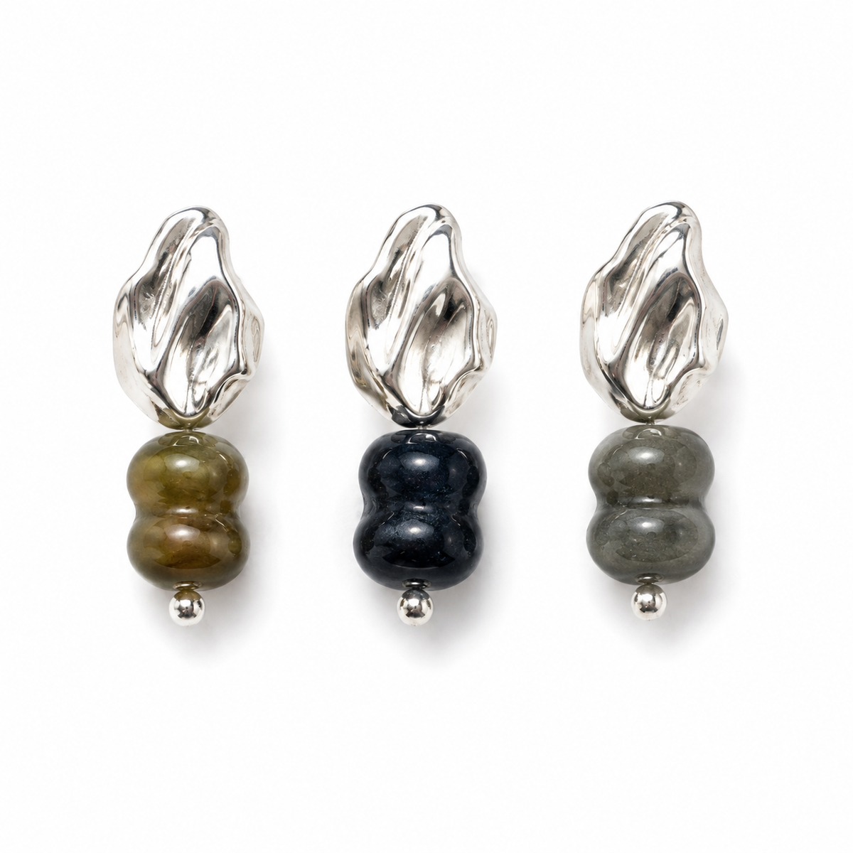 ConsiderBeyond × CLED Eco Gem Mix & Match Earring Set 01 — Deep